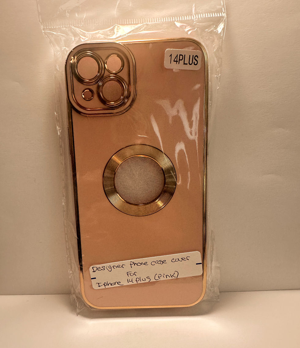 IP14 Plus Pink Designer Mobile Case