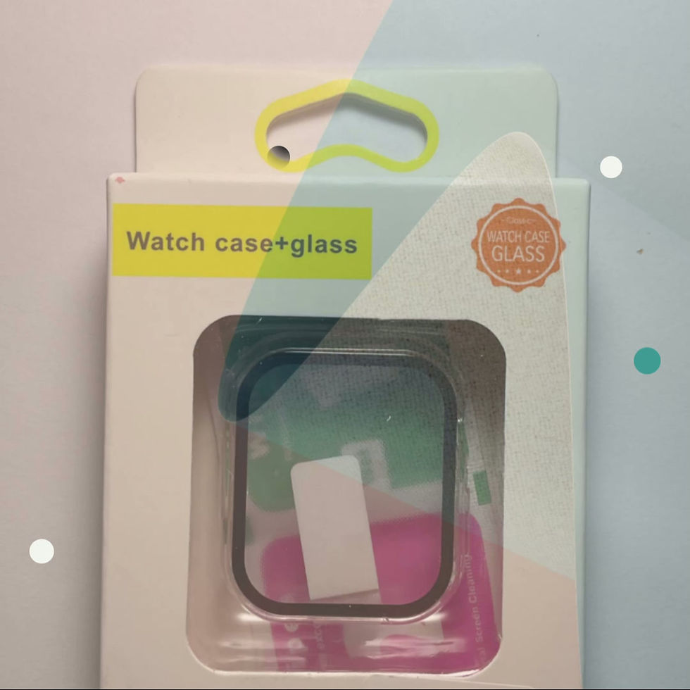 Thumbnail: Apple Watch Series7/8/9 Case (Clear/Black) 41mm
