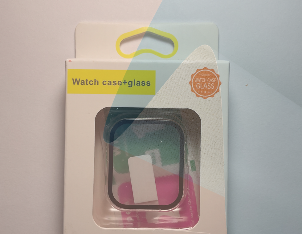 Apple Watch Series7/8/9 Case (Clear/Black) 41mm