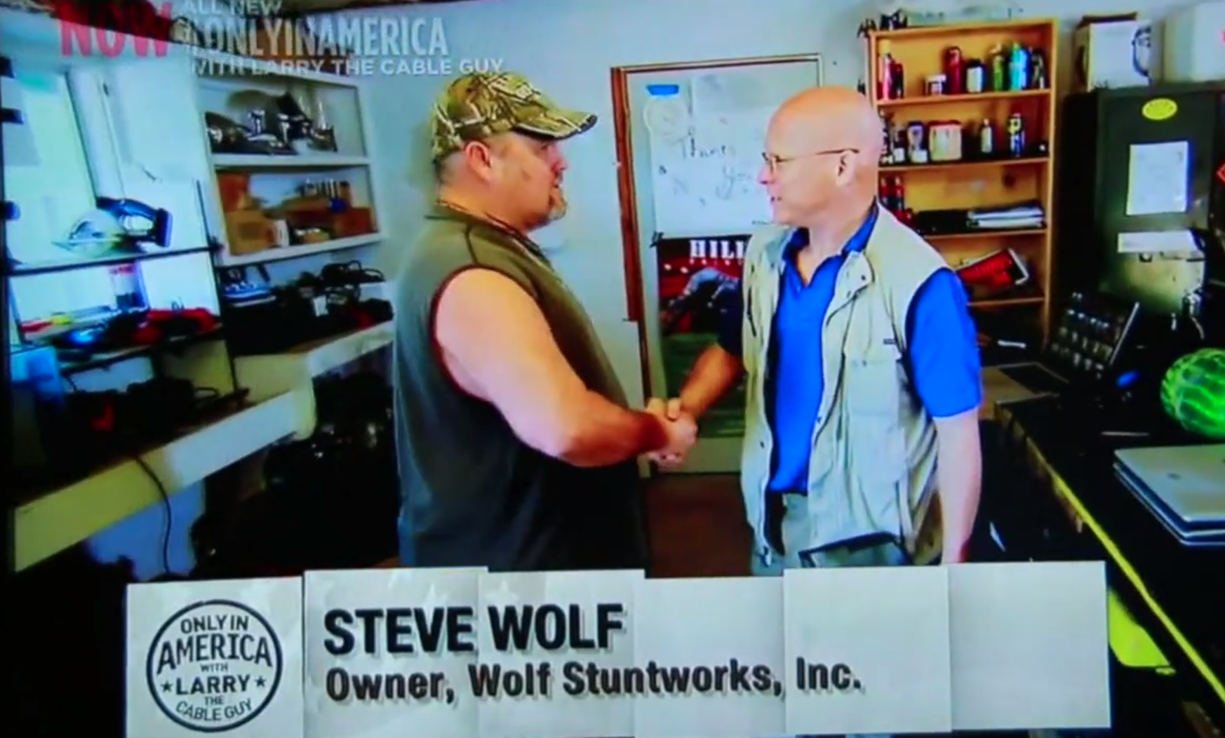 Larry Does Pyrotherapy with Steve
