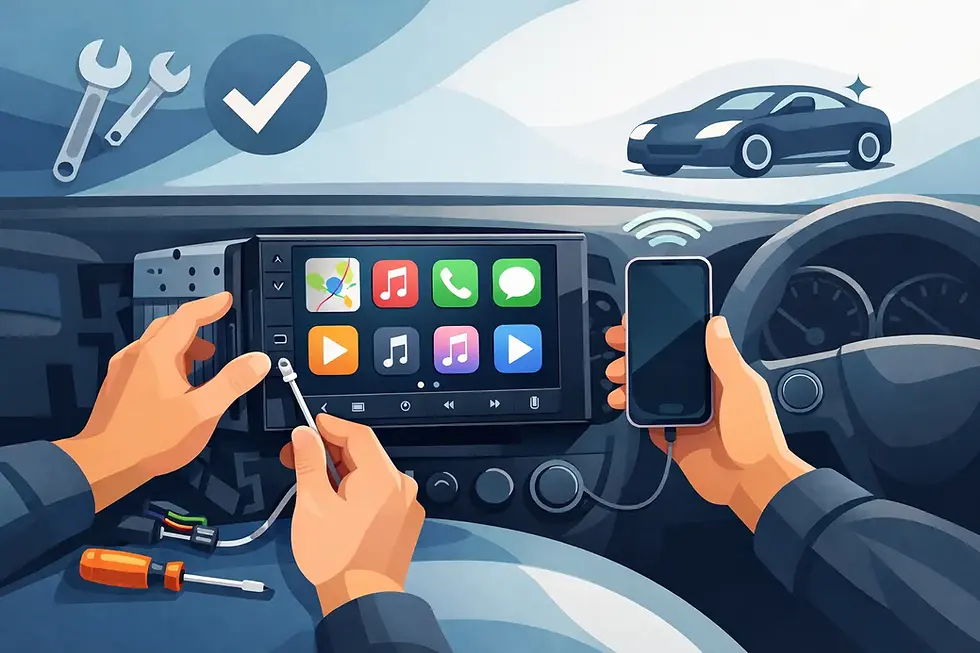 Apple CarPlay Head Unit Install Done Right