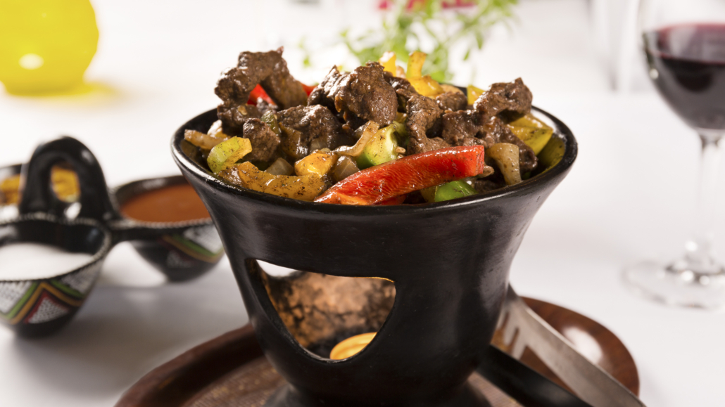 Arranged Food and Objects