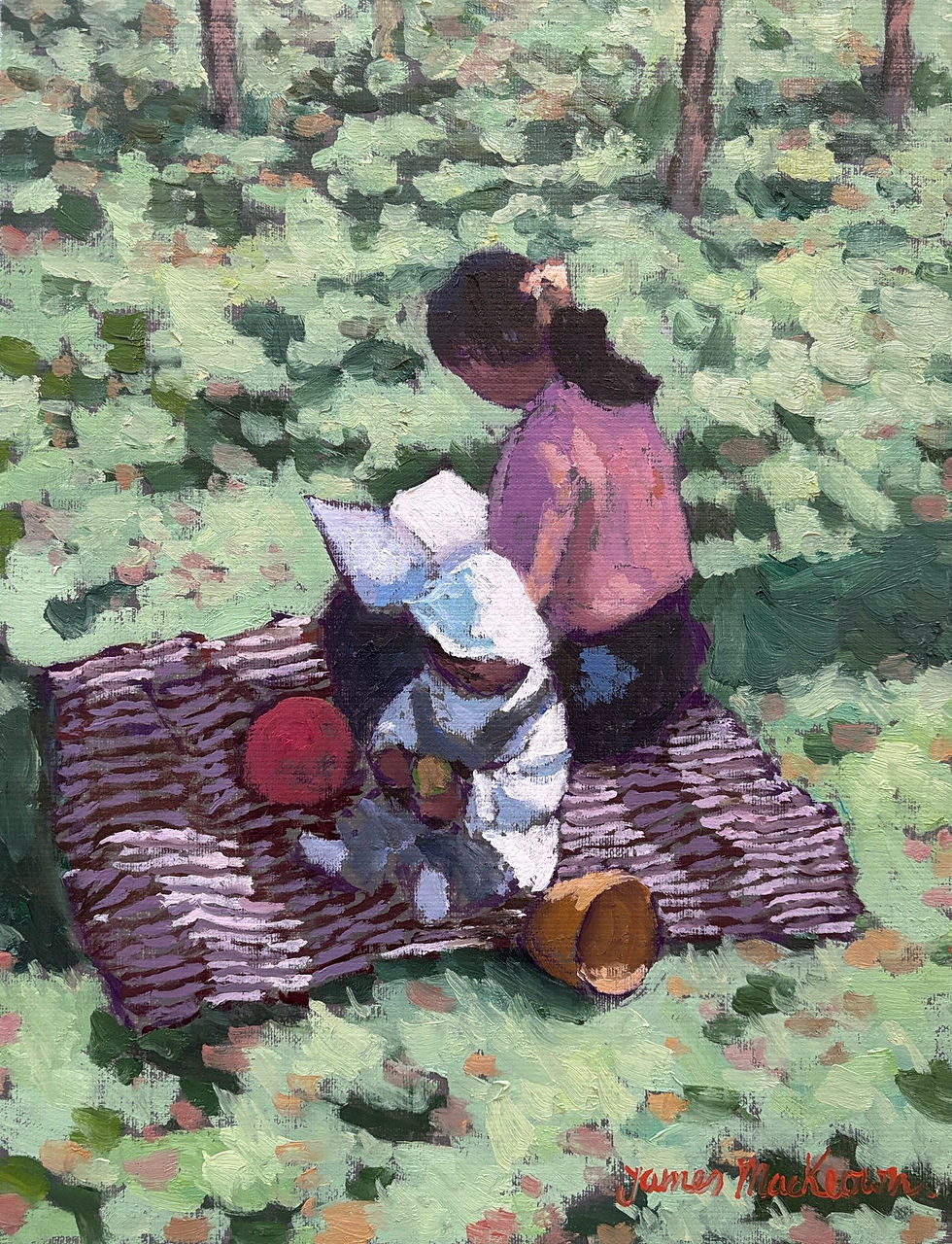 Miniature : Sous les pommiers 