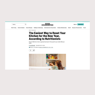 The Easiest Way to Reset Your Kitchen for the New Year - Good Housekeeping Interview