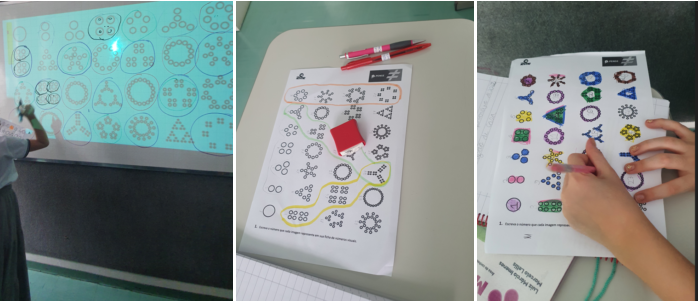 Sequência de Fotos 2: Números Visuais – Essa atividade convida os alunos a investigar uma representação