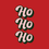 Thumbnail: Ho Ho Ho Holiday Card