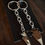 Thumbnail: Chained Arrowhead Earrings