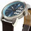 ภาพขนาดย่อ: นาฬิกา DIESEL Blue Dial Brown Leather Strap Men's Watch DZ1512