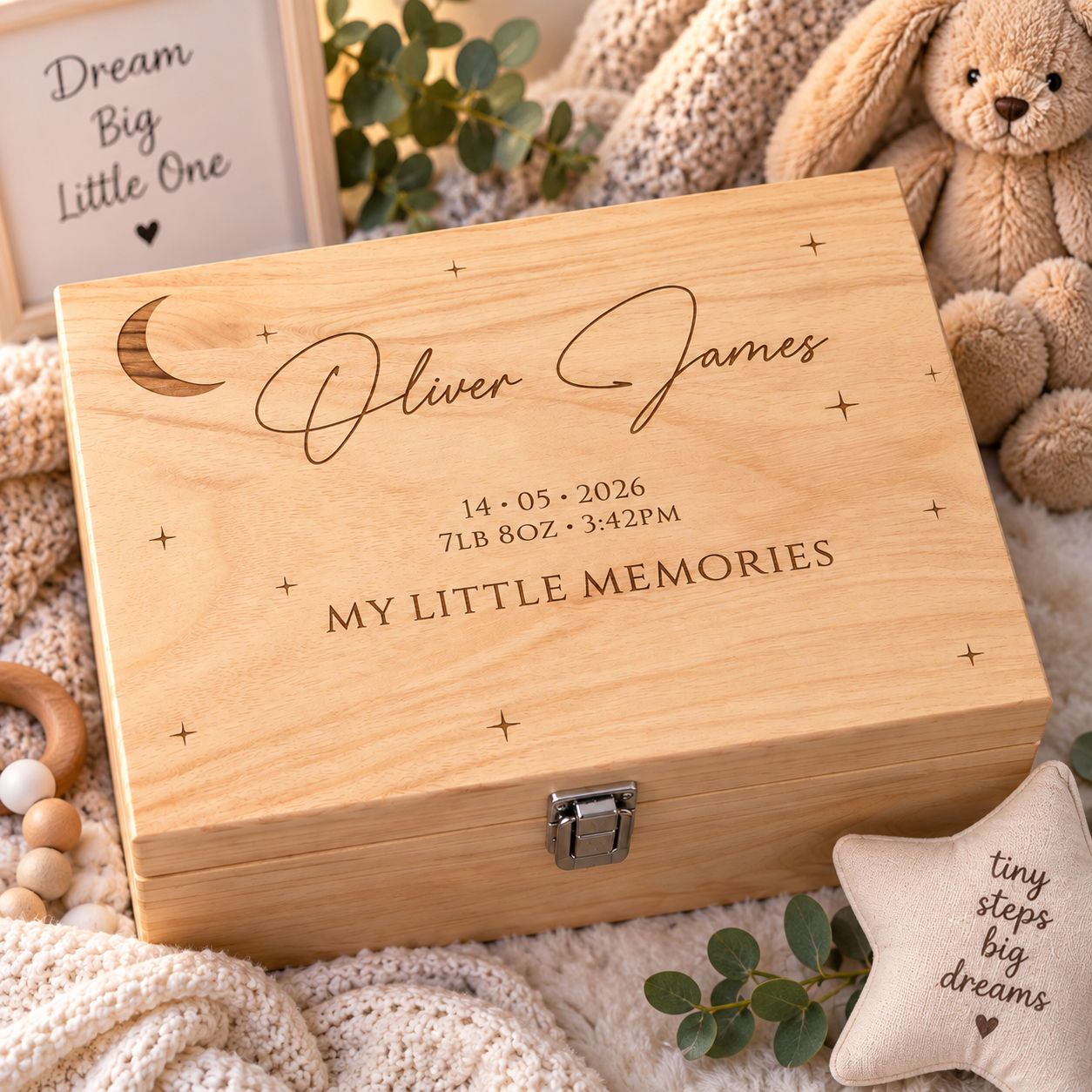 Luxury Keepsake Baby Memory Box