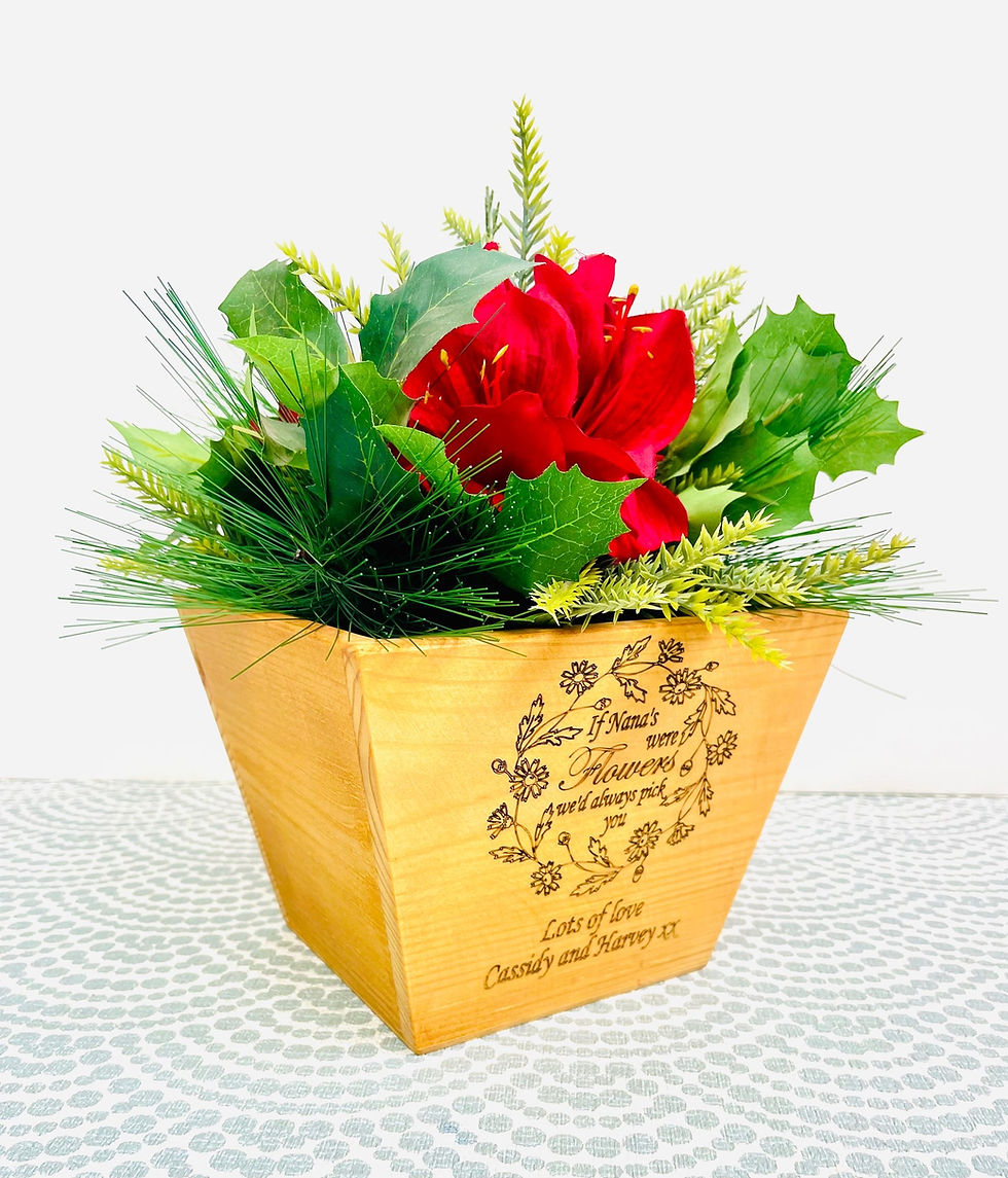 Thumbnail: Personalised flower pot