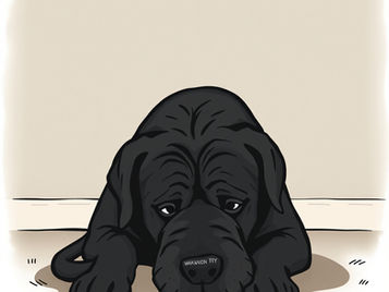 When the Black Dog gets in the Way of Dog Training