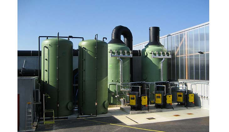 MSW Plant Scrubber