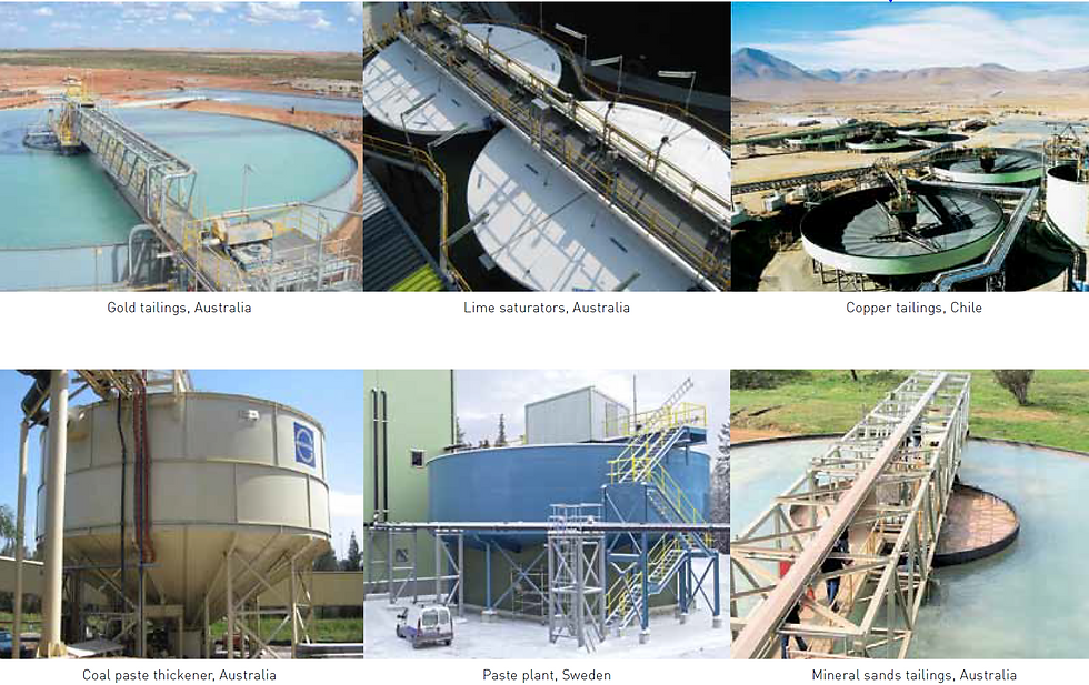 Metso Thickeners Clarifiers