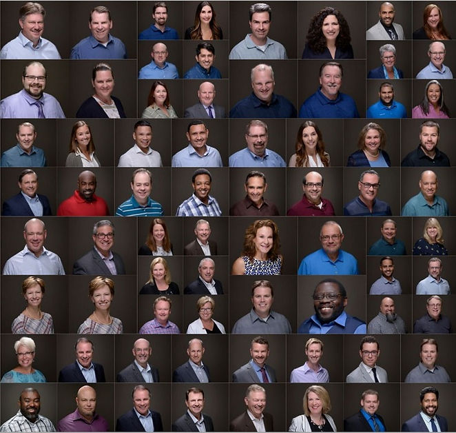 Multiple Group Headshots Studio