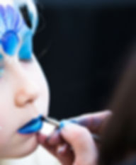 Blue Face Paint
