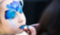 Blue Face Paint