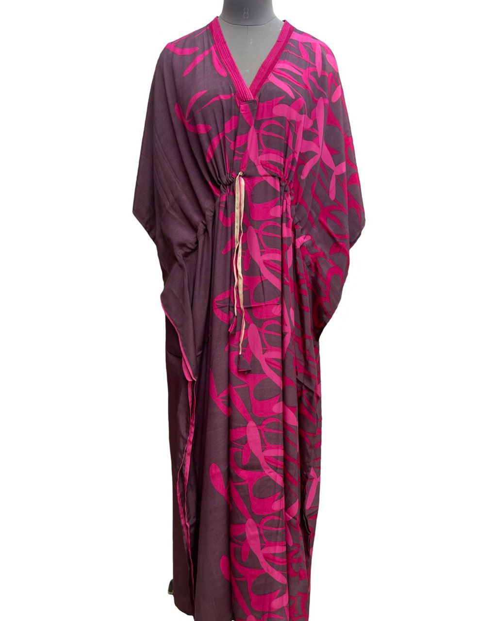Fine Crape Kaftan - 19