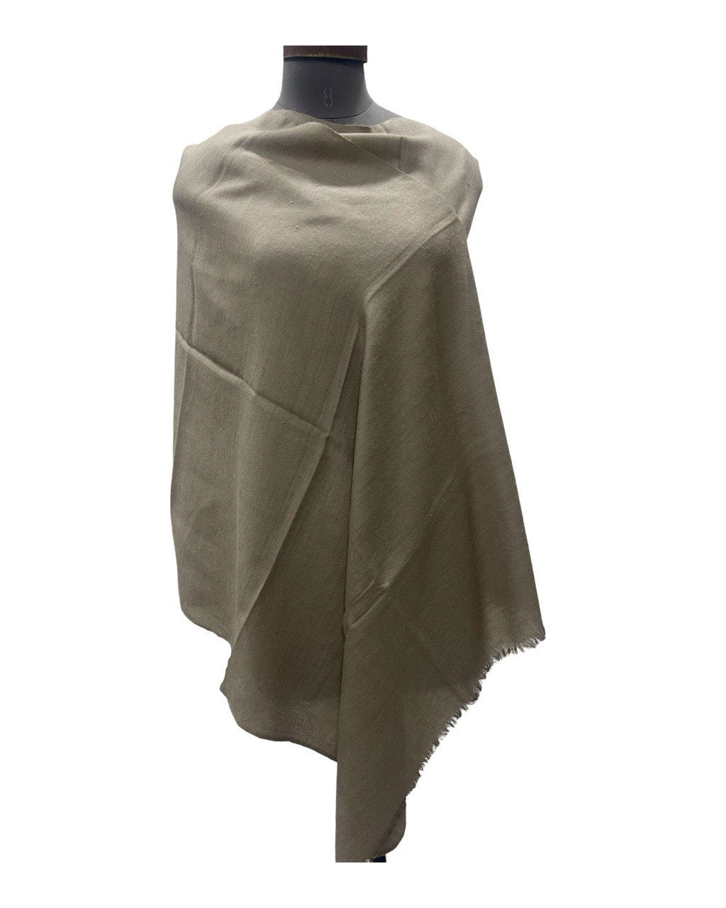 Pure wool plain stole - 03