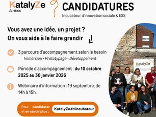 Session d'incubation 25.2 : Une nouvelle impulsion pour votre projet ?