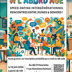 15/06 - Speed dating intergénérationnel avec "Génération & culture"