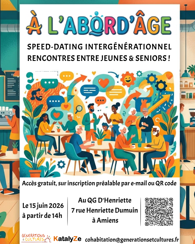 15/06 - Speed dating intergénérationnel avec "Génération & culture"