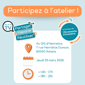 Participez à une fresque de l'économie circulaire !