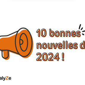 Retour sur les 10 bonnes nouvelles de KatalyZe en 2024 ! 