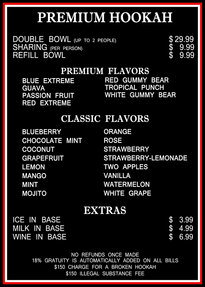 2021 July Menu - Premium Hookah.png