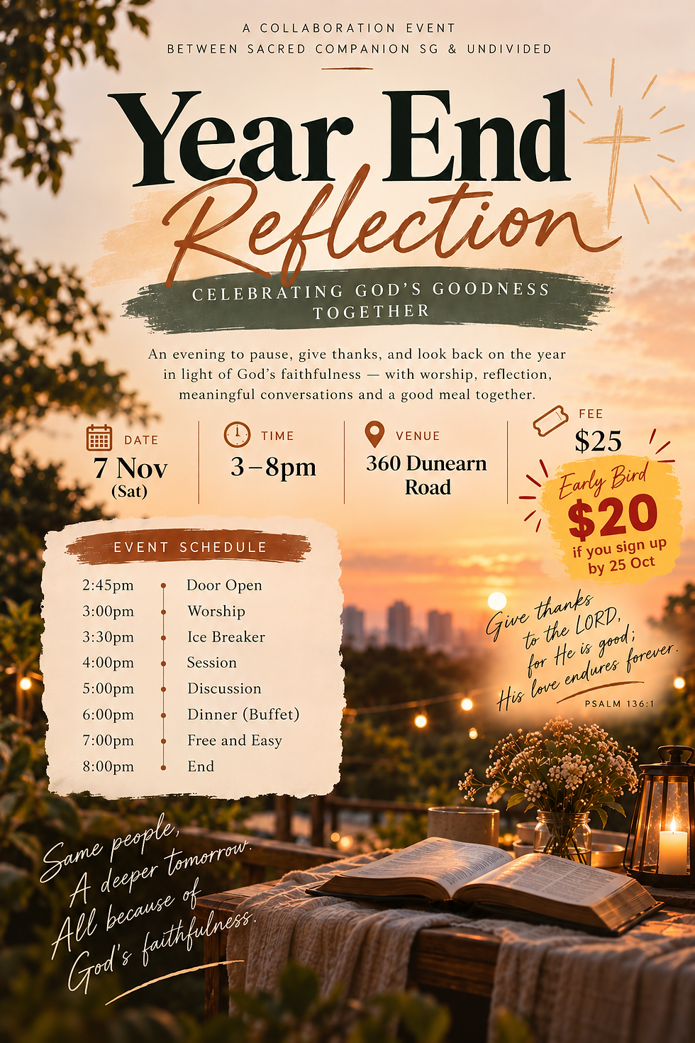 Year End Reflection | SCSG x Undivided