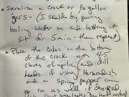 In the kitchen today working on studio process: Klopsy, the way my father taught me.