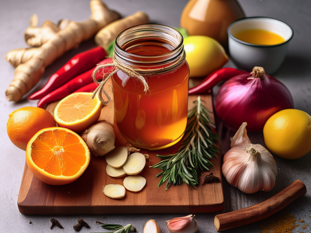 Making Fire Cider for Winter Wellness