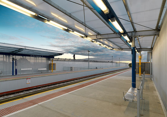 Port Adelaide Viaduct Station Design - Grieve Gillett Architects