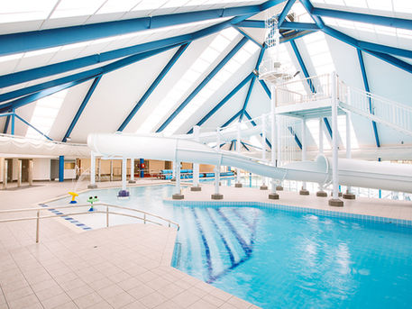 Inside the revitalised Aquatic Centre in Port Lincoln, South Australia