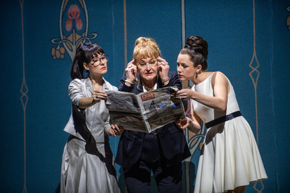 Cendrillon, Klagenfurt 2020 with Agnes Zwierko and Keri Fuge