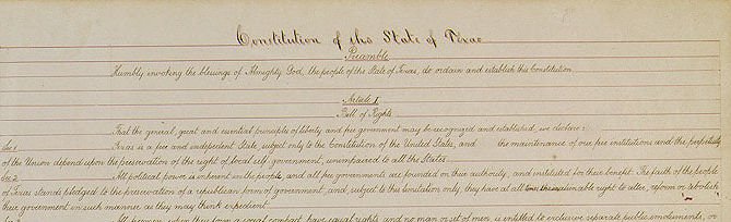 New Texas Agriculture Constitutional Amendments