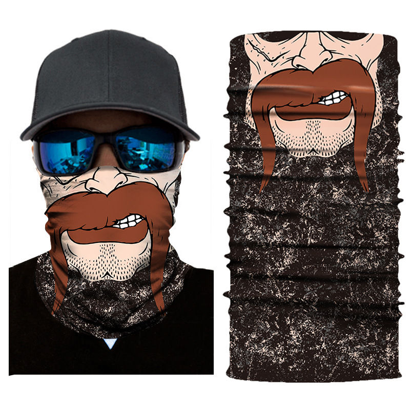 Miniatura: Balaclava Unisex Bandana, Tubo do crânio, Lenço do pescoço, Aquecedor, Tampa 