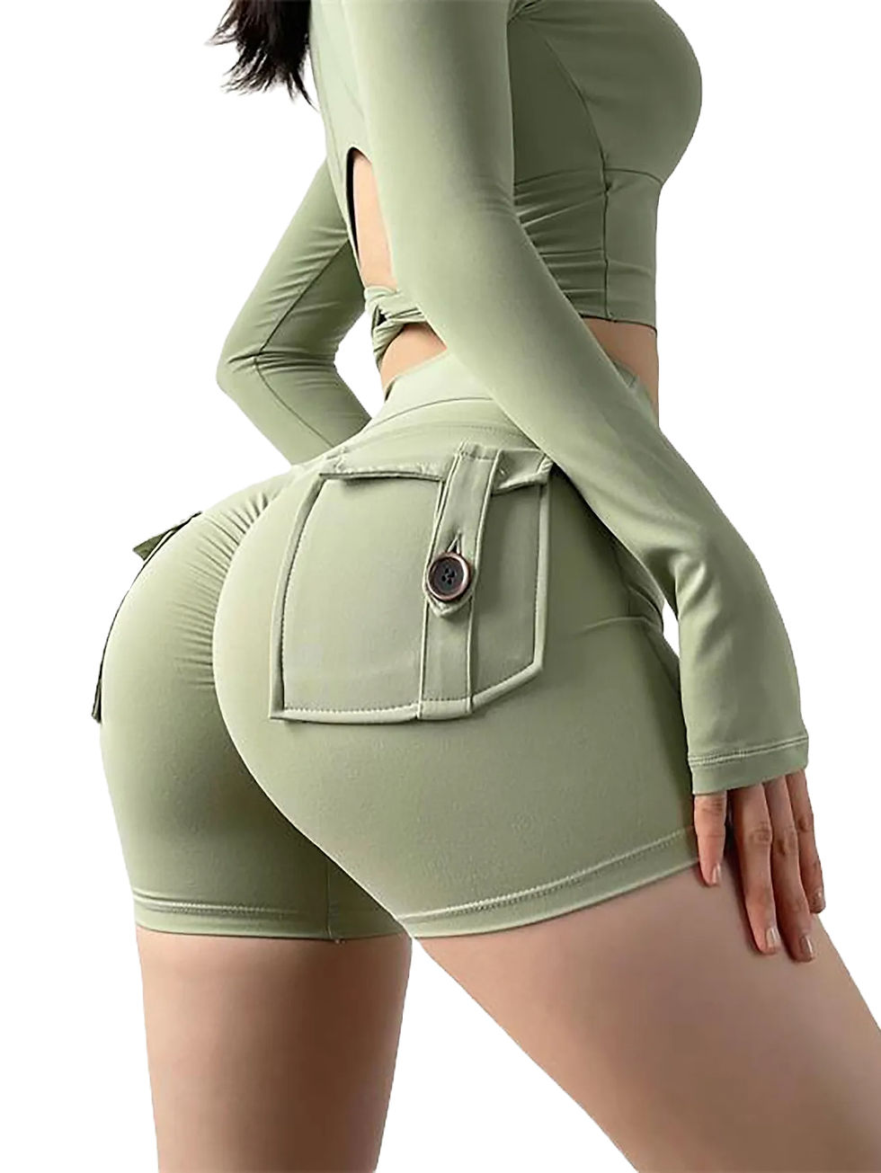 Miniatura: Shorts Modelador Push-Up com Bolsos