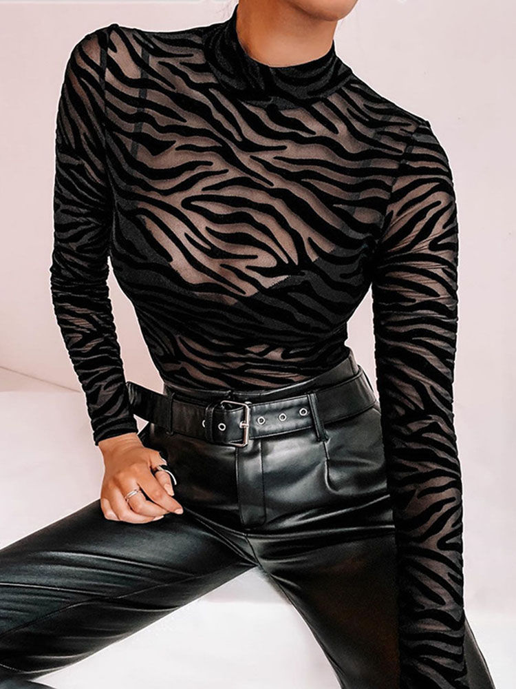 Body Transparência Zebra Glow