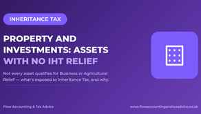 Property and Investments: The Assets With No Inheritance Tax Relief