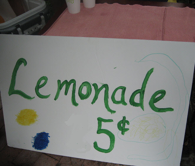 My Career? It All Started with a Lemonade Stand