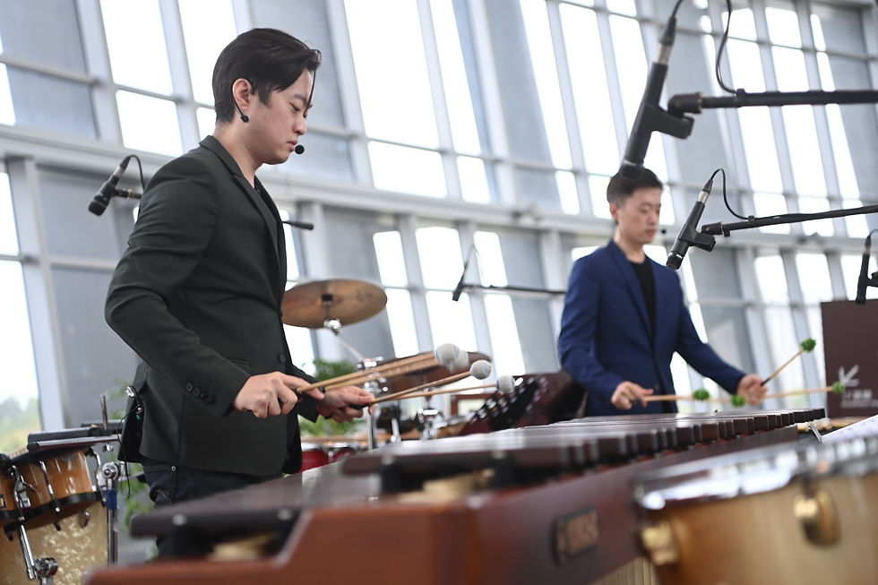故宮南院聖誕音樂會-雙子打擊樂團