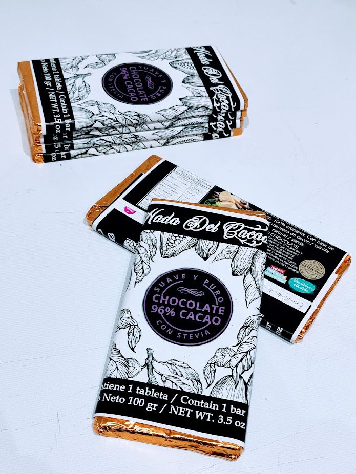 Miniatura: HDC* chocolate 96% cacao keto , vegano. sin azucar, con stev