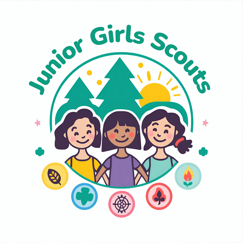 Junior Girl Scouts Social Butterfly at the Ainsley House