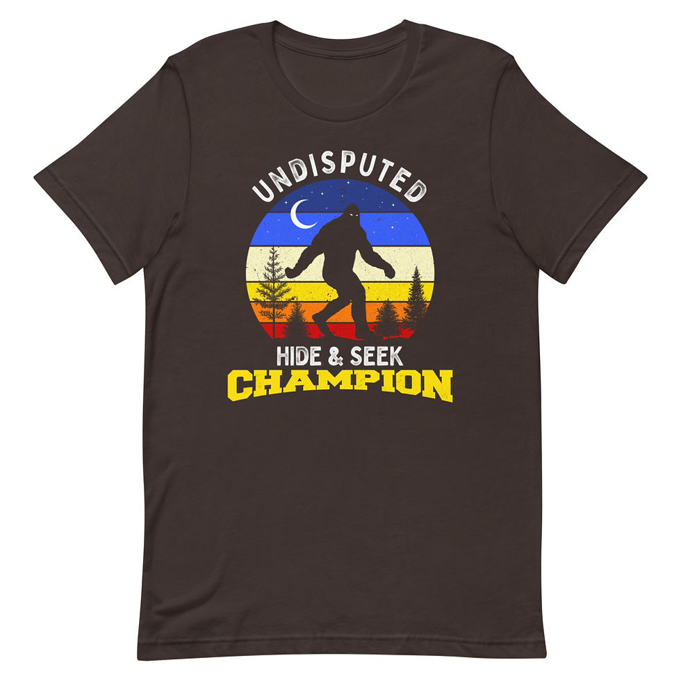 Thumbnail: Undefeated Hide & Seek Champion // Unisex T-Shirt