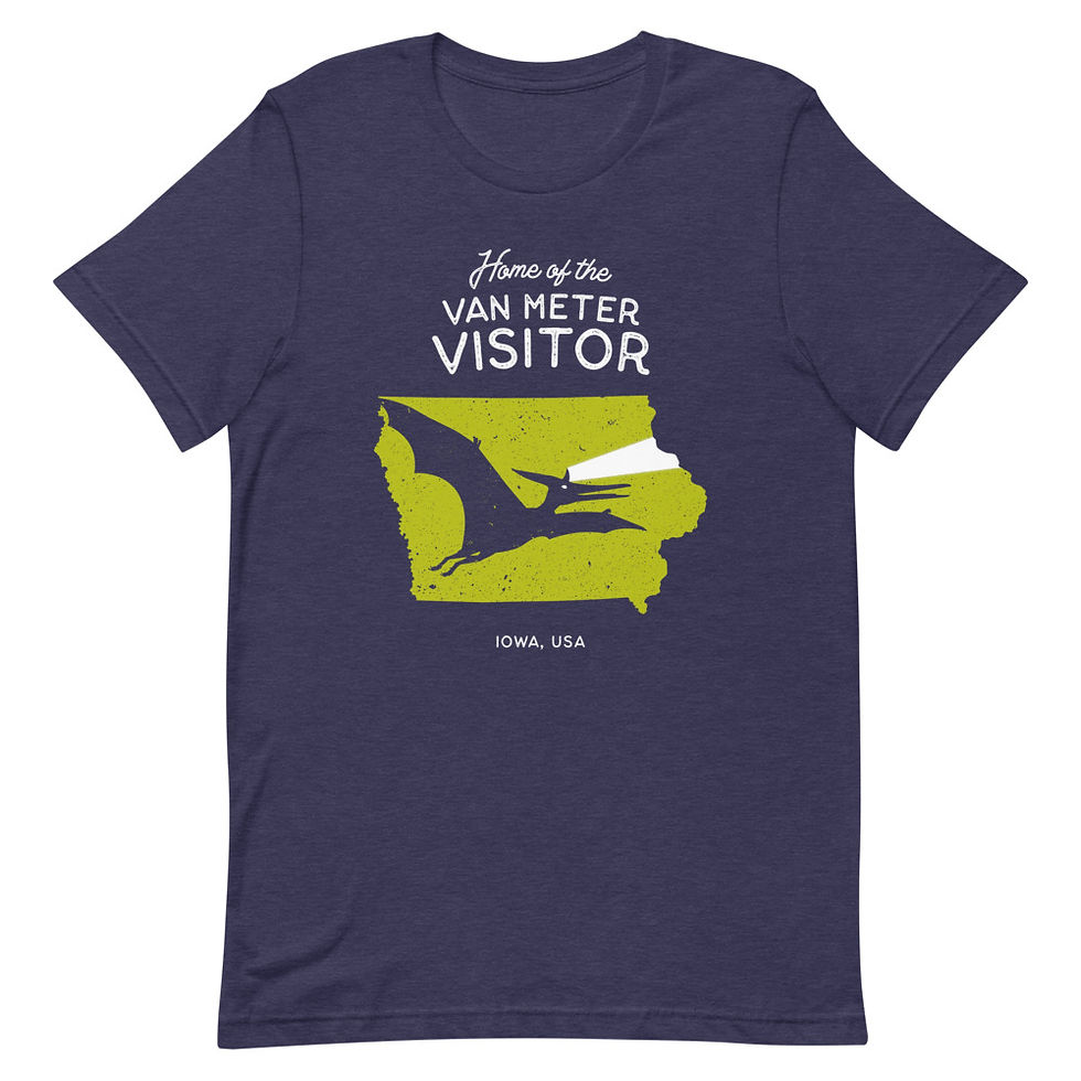 Thumbnail: Home of the Van Meter Visitor – Iowa, USA // Unisex T-Shirt