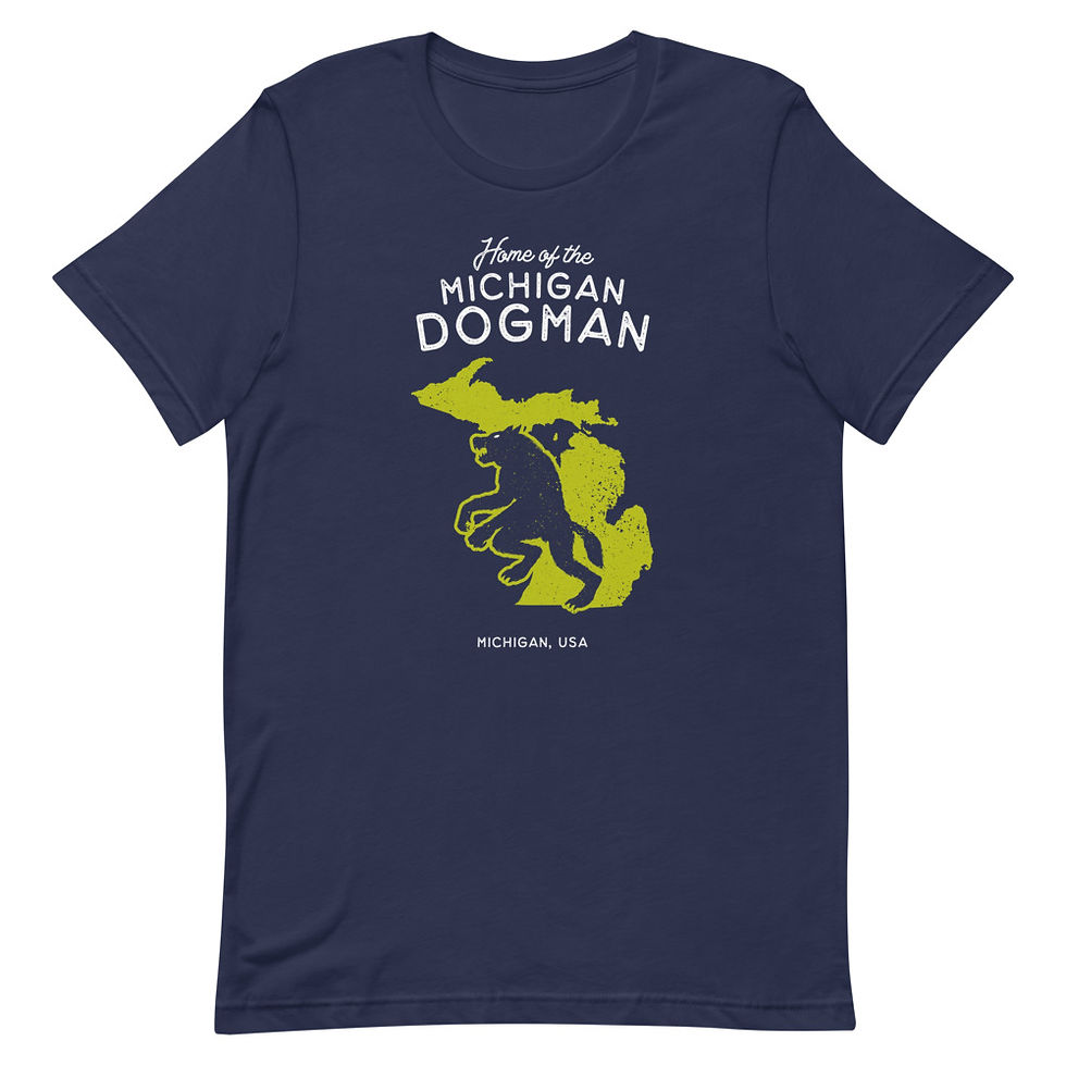 Thumbnail: Home of the Michigan Dogman – Michigan, USA // Unisex T-Shirt