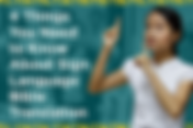 4 Things You Need to Know About Sign Language Bible Translation