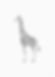 Inkylines | A6 Karte, Giraffe