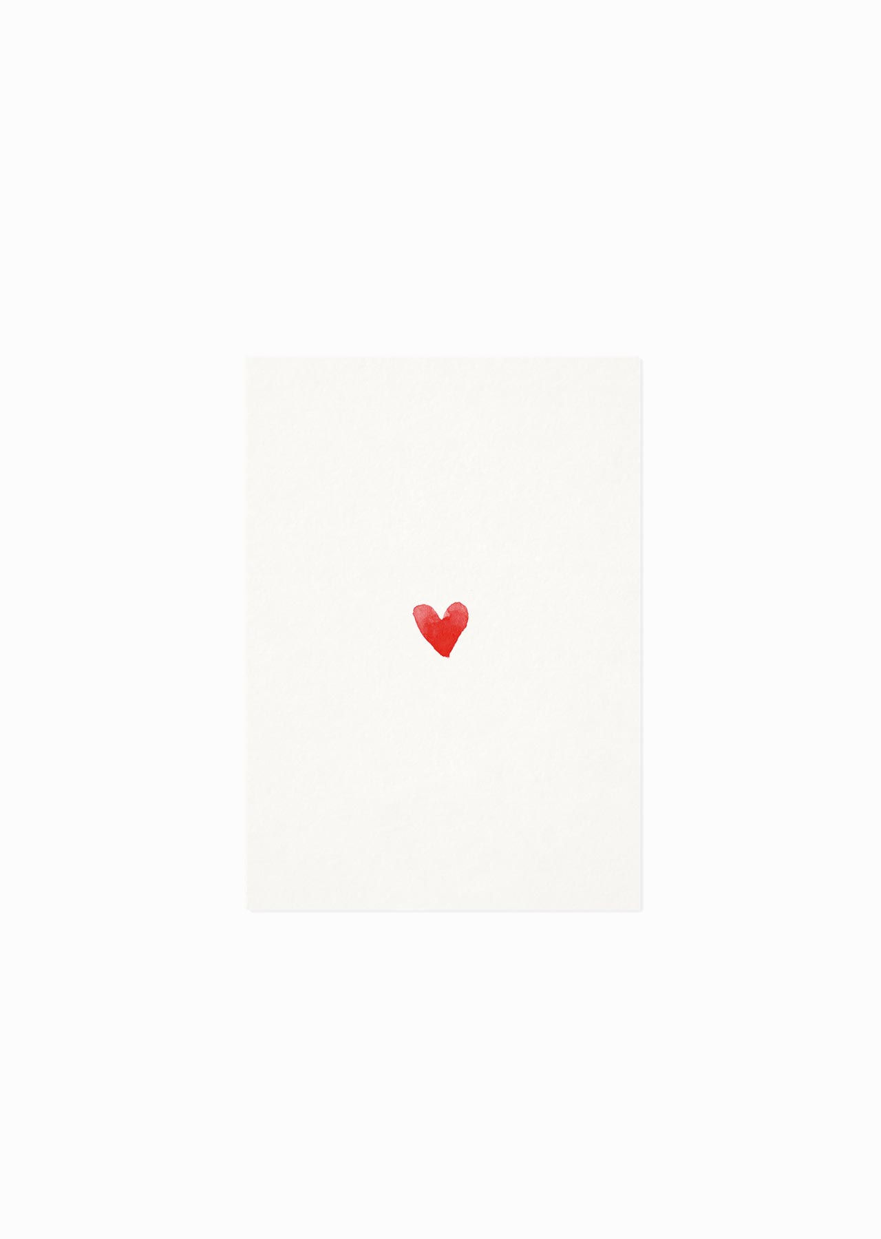 inkylines Geschenkanhänger Herz mit schlichter Herz-Illustration als liebevolle Ergänzung für Geschenke und kleine Aufmerksam