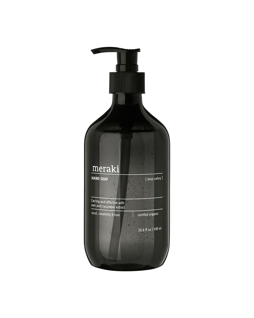 Handseife Deep Valley von Meraki mit minimalistischer Verpackung.